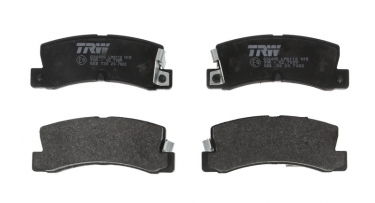 Купить GDB730 TRW Тормозные колодки задние Carina 2.0 GTi 16V с звуковым предупреждением износа